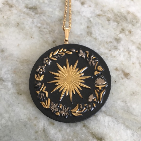 Jewelry - Black Medallion Franklin Mint